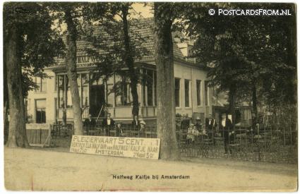 ansichtkaart: Halfweg NH, Kalfje bij Amsterdam