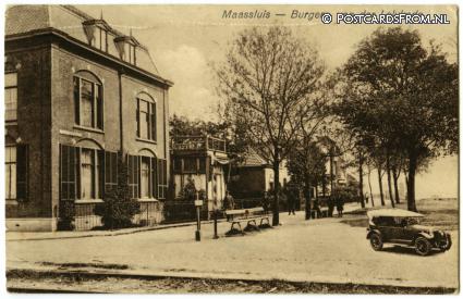 ansichtkaart: Maassluis, Burgem. van de Lelykade