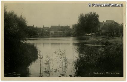 Werkendam, Kerkewiel ansichtkaart: Werkendam, Kerkewiel