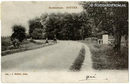 Zetten, Broekstraat ansichtkaart: Zetten, Broekstraat