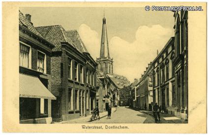 ansichtkaart: Doetinchem, Waterstraat