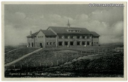 Egmond aan Zee, Chr. Kol. 'Prinses Beatrix' ansichtkaart: Egmond aan Zee, Chr. Kol. 'Prinses Beatrix'