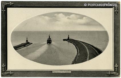 ansichtkaart: Lemmer, Havenmond
