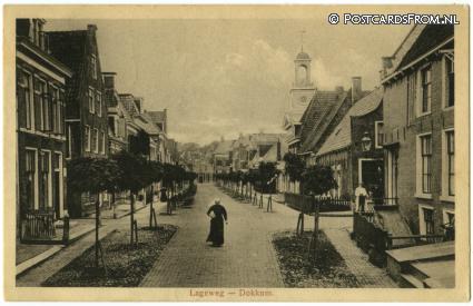 ansichtkaart: Dokkum, Lageweg