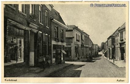 ansichtkaart: Aalten, Kerkstraat