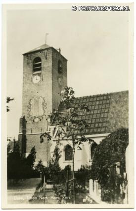 ansichtkaart: Lisse, Toren Ned. Herv. Kerk
