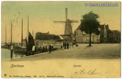 ansichtkaart: Zierikzee, Haven