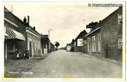 ansichtkaart: Melissant, Molendijk