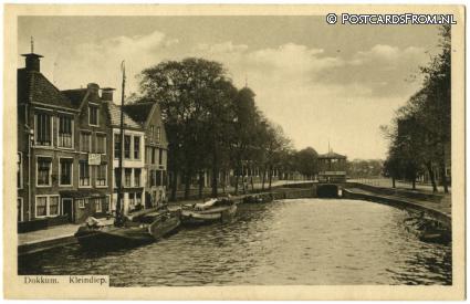 Dokkum, Kleindiep ansichtkaart: Dokkum, Kleindiep
