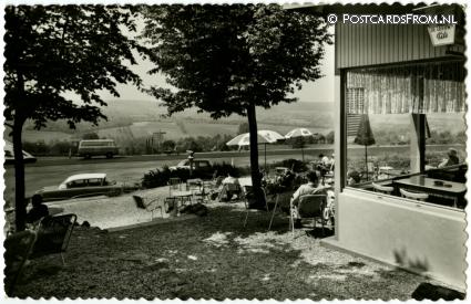 ansichtkaart: Vijlen, Cottessen. Tuinrestaurant 'Buitenlust'. J. Goessens en Einmahl