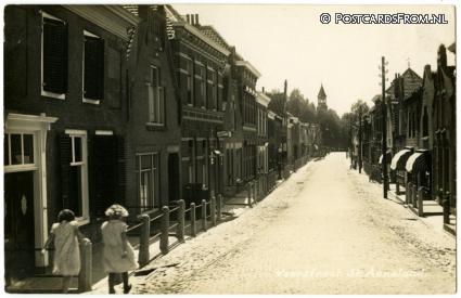 Sint-Annaland, Voorstraat ansichtkaart: Sint-Annaland, Voorstraat