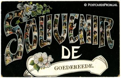 ansichtkaart: Goedereede, Souvenir de