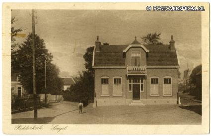 ansichtkaart: Ridderkerk, Singel