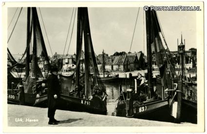 ansichtkaart: Urk, Haven