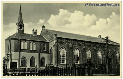 ansichtkaart: Urk, Gereformeerde Kerk
