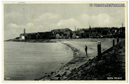 ansichtkaart: Urk, Stille Strand