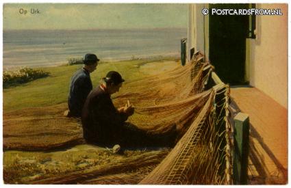 Urk, Op Urk ansichtkaart: Urk, Op Urk