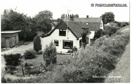 ansichtkaart: Hellouw, Veldstoep