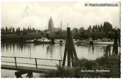 ansichtkaart: Gorinchem, Vluchthaven