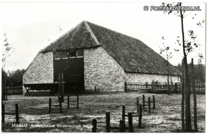 Mierlo, Schaapskooi Strabrechtse Heide ansichtkaart: Mierlo, Schaapskooi Strabrechtse Heide