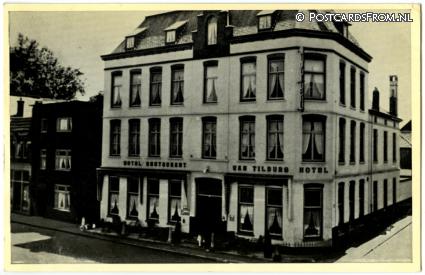 ansichtkaart: Helmond, Hotel van Tilburg. Beugelsplein 8