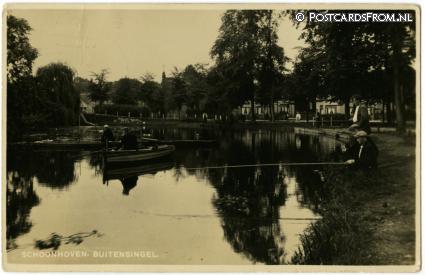 ansichtkaart: Schoonhoven, Buitensingel