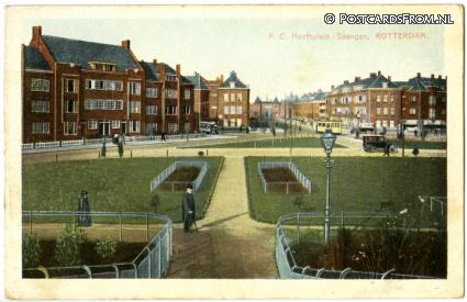 ansichtkaart: Rotterdam, P.C. Hooftplein - Spangen