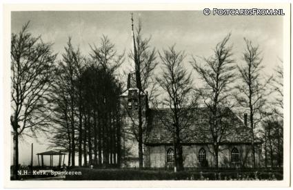 ansichtkaart: Spankeren, N.H. Kerk