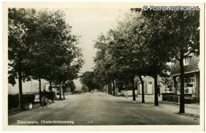 ansichtkaart: Teteringen, Oosterhoutseweg