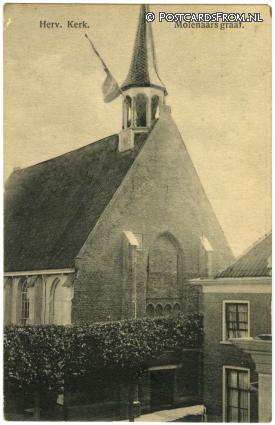 Molenaarsgraaf, Herv. Kerk ansichtkaart: Molenaarsgraaf, Herv. Kerk