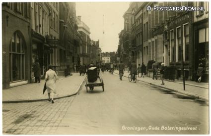 ansichtkaart: Groningen, Oude Boteringestraat
