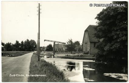 Aarlanderveen, Zuid-Einde ansichtkaart: Aarlanderveen, Zuid-Einde