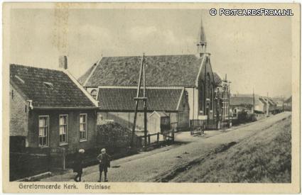 ansichtkaart: Bruinisse, Gereformeerde Kerk