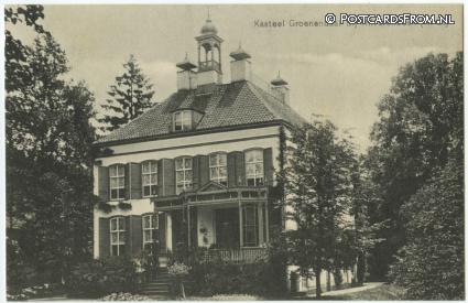 ansichtkaart: Hilvarenbeek, Kasteel Groenendaal
