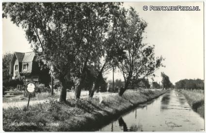 ansichtkaart: Woudenberg, De Griftdijk