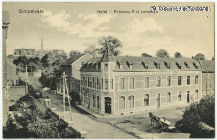 ansichtkaart: Simpelveld, Hotel-Pension Piet Lerschen