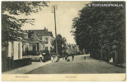 ansichtkaart: Winschoten, Garstestraat