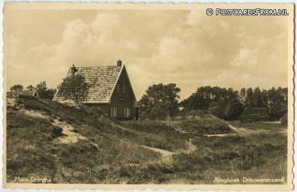 ansichtkaart: Drouwen, Drouwenerzand. Alinghoek