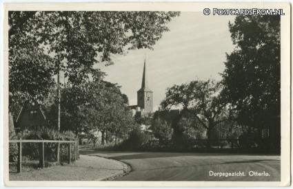 ansichtkaart: Otterlo, Dorpsgezicht