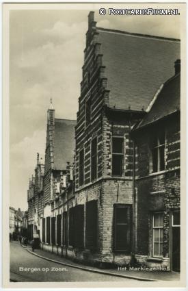 ansichtkaart: Bergen op Zoom, Het Markiezenhof