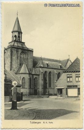 ansichtkaart: Tubbergen, R.K. Kerk