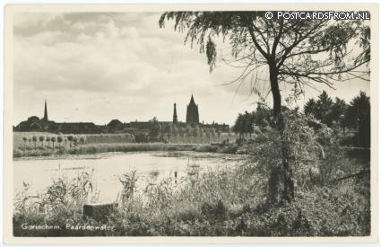 ansichtkaart: Gorinchem, Paardenwater