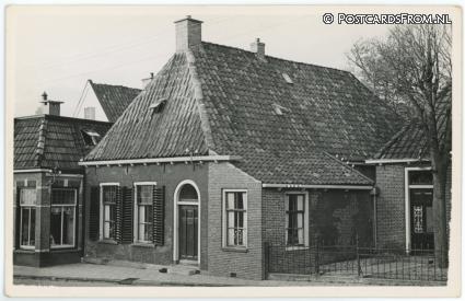 Pingjum, Doopsgez. Schuilkerkje ansichtkaart: Pingjum, Doopsgez. Schuilkerkje