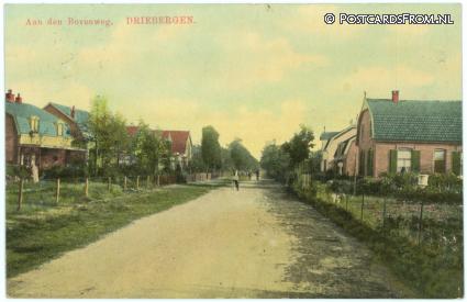 ansichtkaart: Driebergen, Aan den Bovenweg