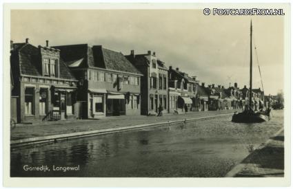 ansichtkaart: Gorredijk, Langewal