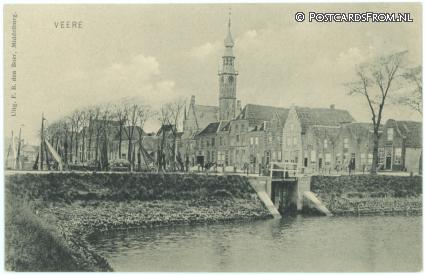 ansichtkaart: Veere, --