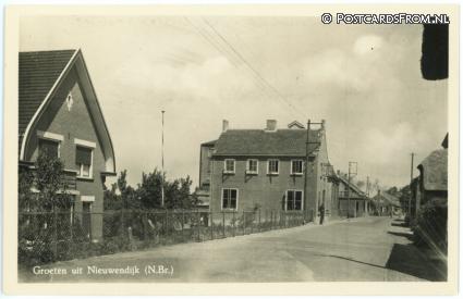 ansichtkaart: Nieuwendijk NB, Groeten uit