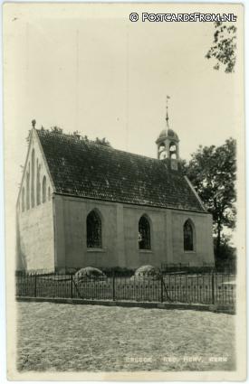 ansichtkaart: Warffum, Breede. Ned. Herv. Kerk