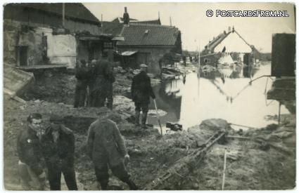 ansichtkaart: Sint-Annaland, ? 1 Febr. 1953