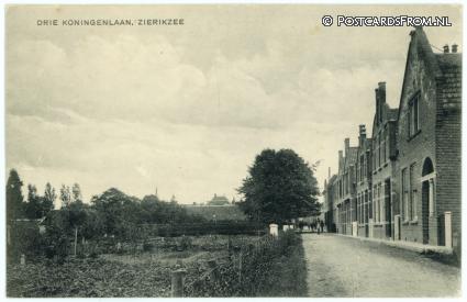 ansichtkaart: Zierikzee, Drie Koningenlaan
